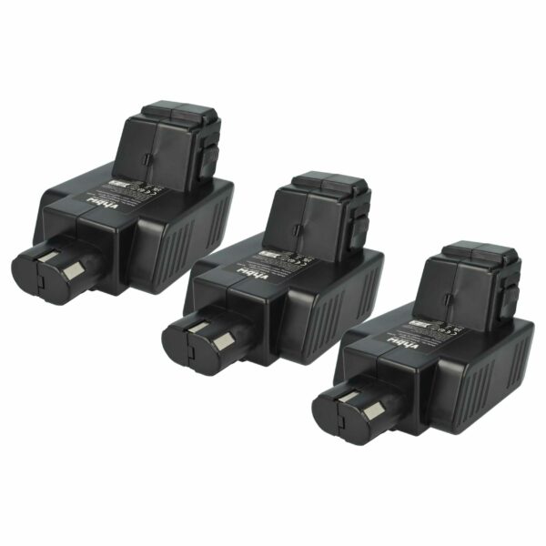 3x Bateria substitui Hilti BP72, BP60, 331530, BP40 Ferramenta Elétrica - 2000 mAh, 24 V, NiMH