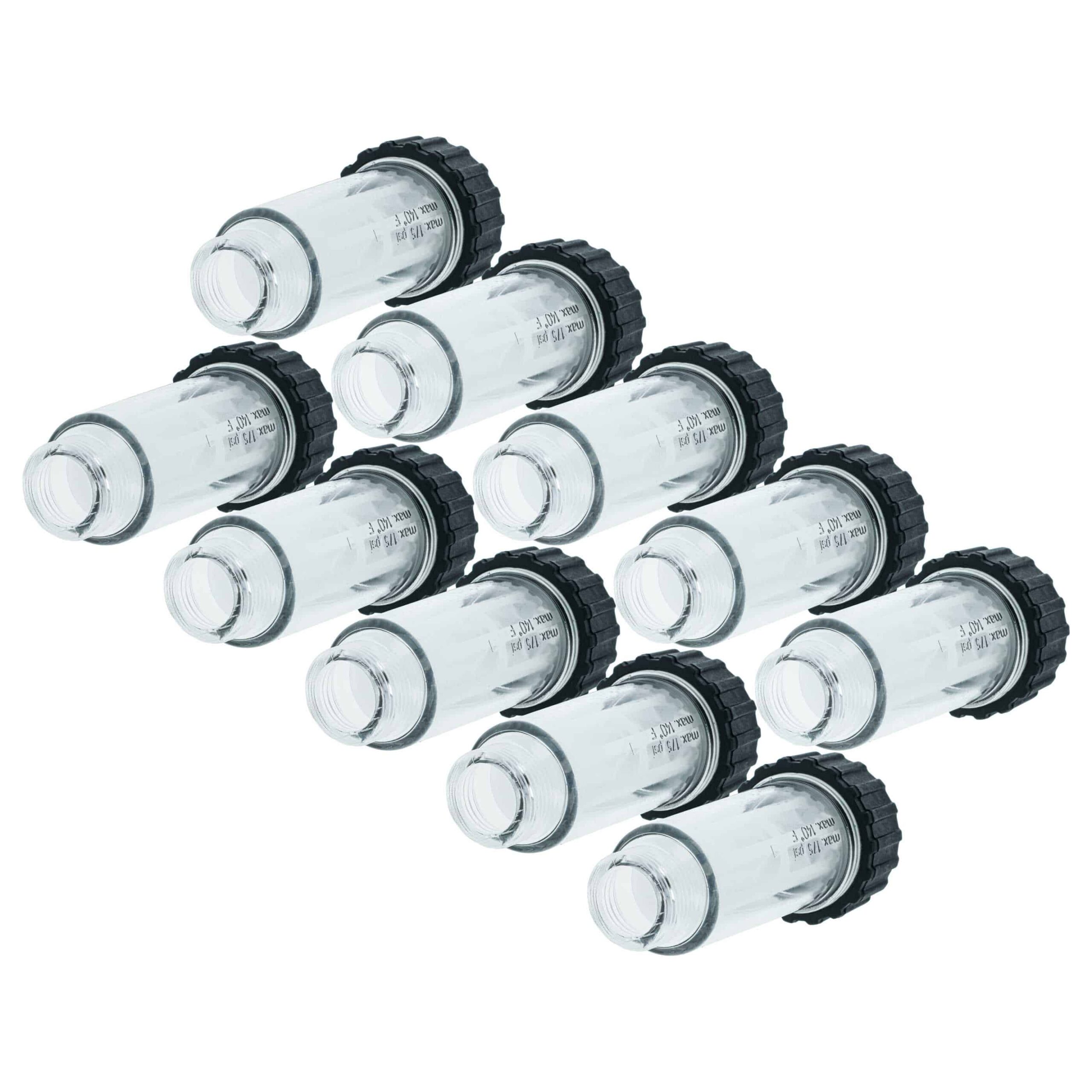 10x Filtro de Água Antisuidade com Caixa para Kärcher K2, K3, K4, K5, K6, K7