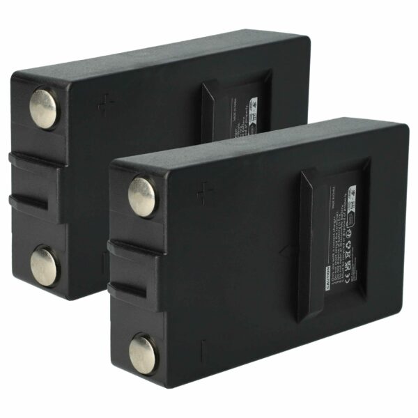 2x Bateria de Substituição para Comando à Distância Hiab / Olsberg 2.250.2011, 2.260.1020, 2.250.1000, 2.250.2010 - 2000 mAh