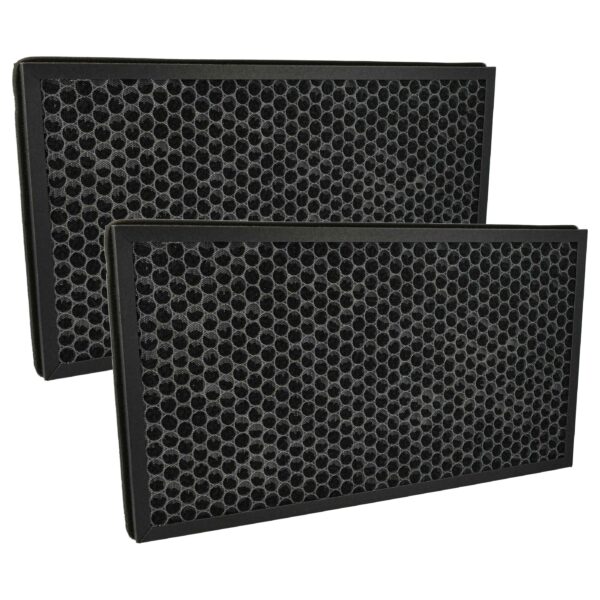 2x Filtro de Substituição para Boneco A341 - HEPA (H12) + Carvão Ativado vhbw