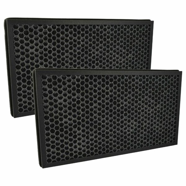 2x Filtro de Substituição para Boneco A341 - HEPA (H12) + Carvão Ativado vhbw