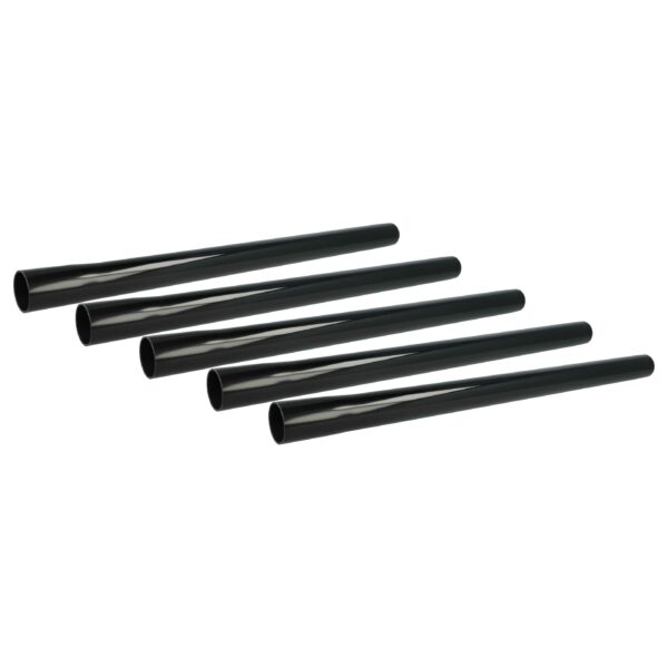 Pack 5x Tubo de Extensão compatível com Bosch, Makita VC2010L - 50cm, preto