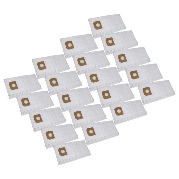 Pack 100 Sacos para Aspirador Flex 329.630 e Menzer - Microfibra vhbw