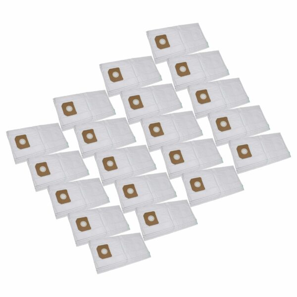 Pack 100 Sacos para Aspirador Flex 329.630 e Menzer - Microfibra vhbw