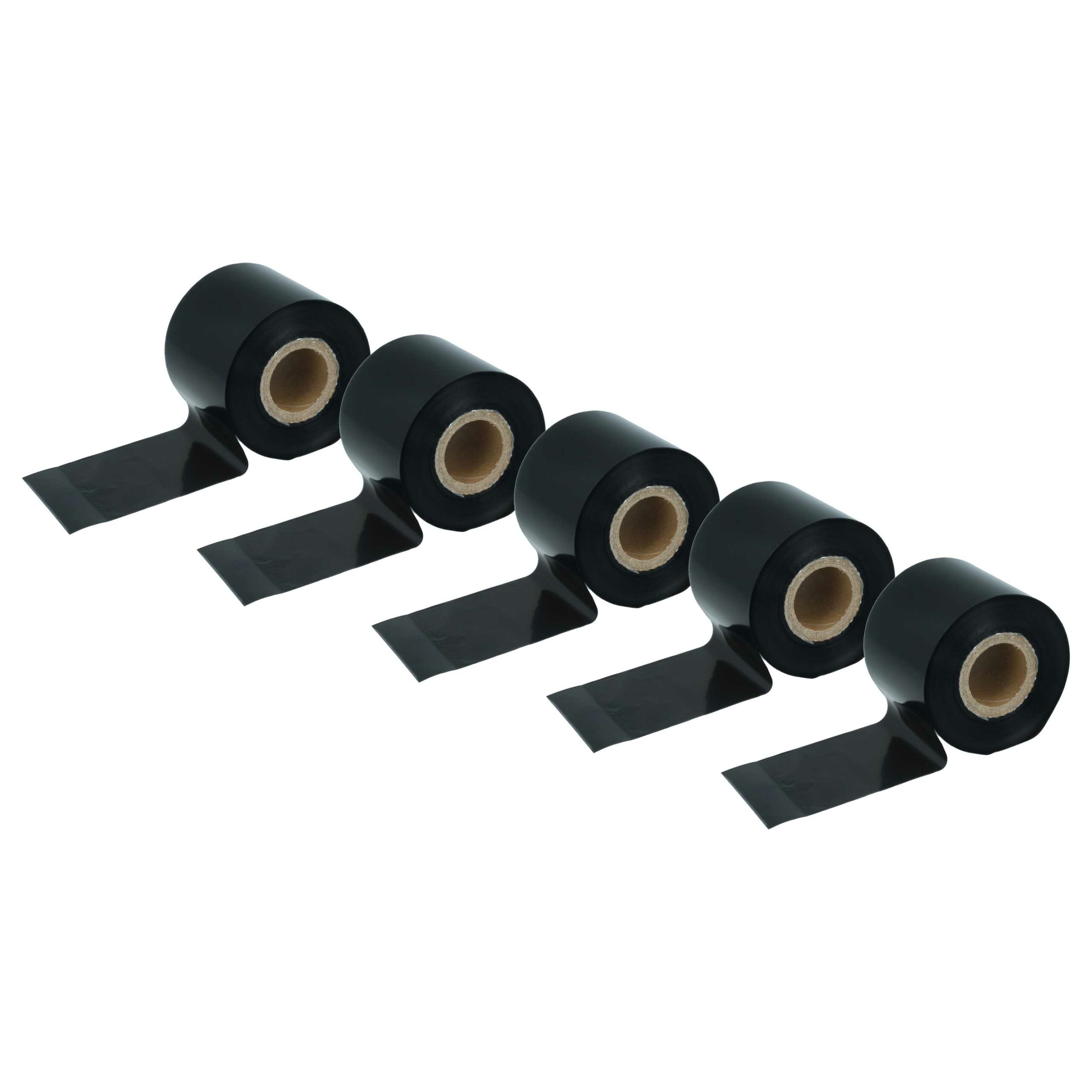 Rolo de Fita de Transferência Térmica vhbw 50mm x 300m Wax-Plus para Godex, Printronix, TSC - Pack 5 unidades