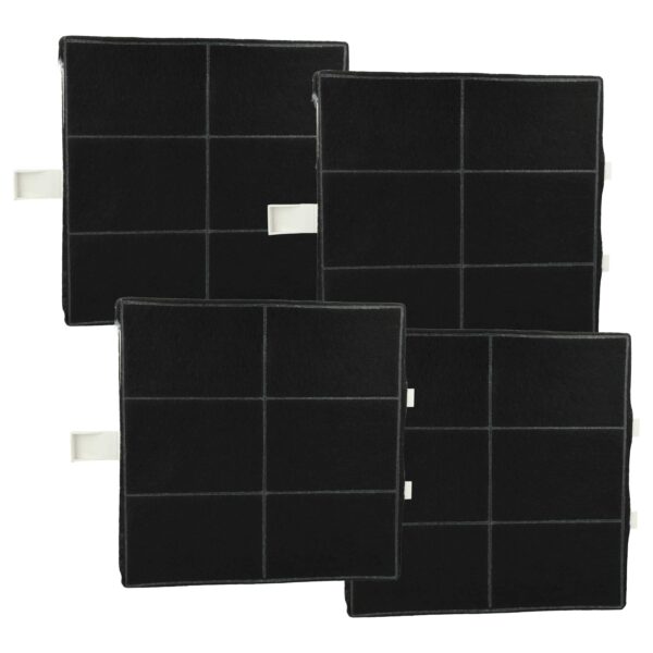 Filtro de Carvão Ativado vhbw - Substituição para Balay 360732, Bosch, Siemens, Neff (Pack 4x)
