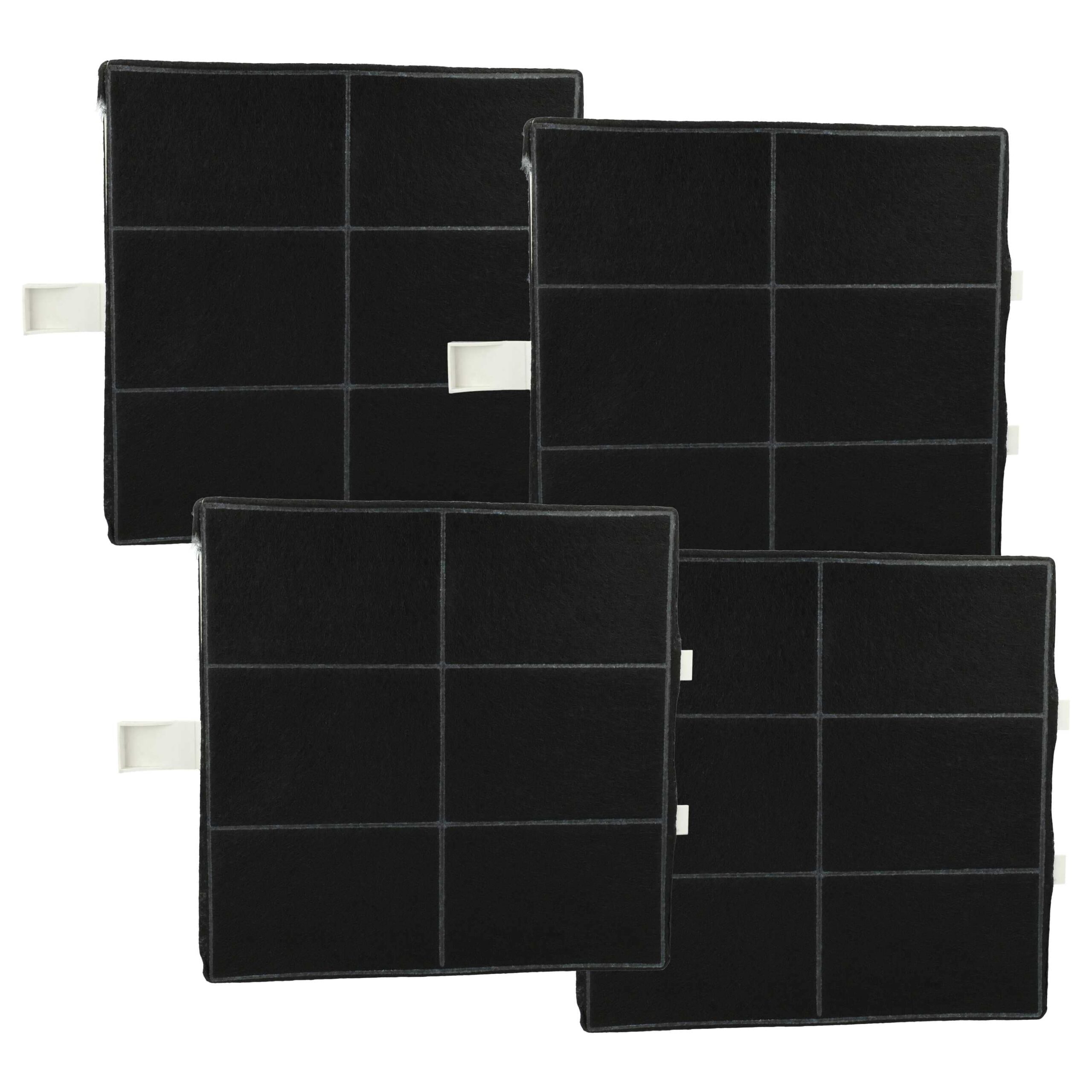 Filtro de Carvão Ativado vhbw - Substituição para Balay 360732, Bosch, Siemens, Neff (Pack 4x)