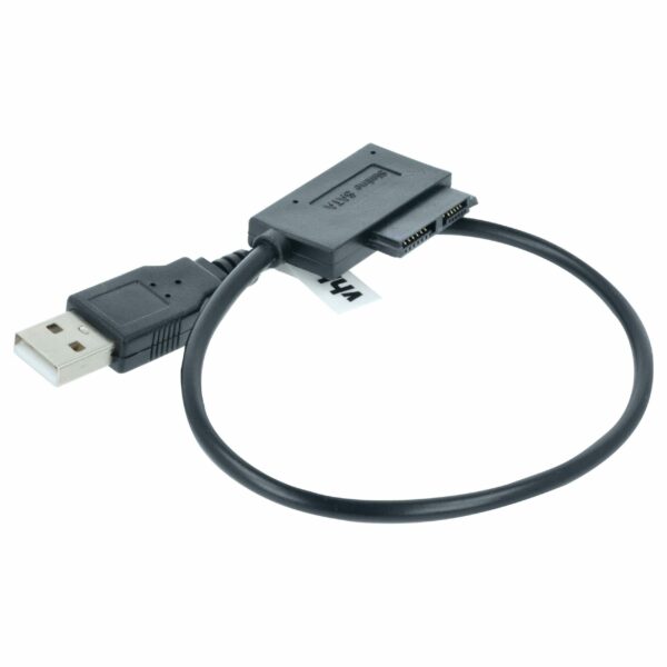 Adaptador Cabo SATA II Slim 13 Pinos para USB — Unidade CD/DVD e Disco Rígido