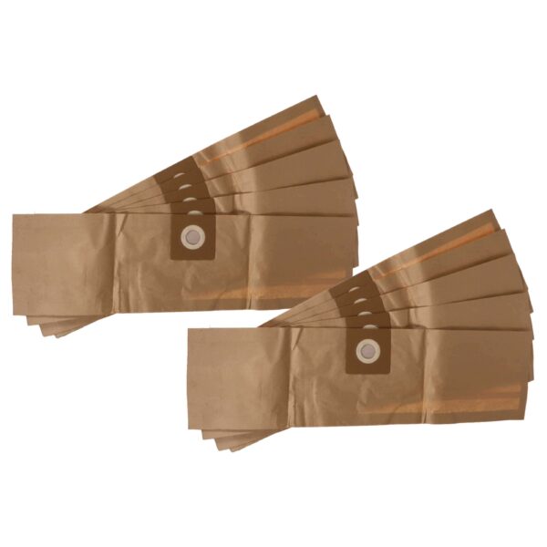 Pack 10x Sacos para Aspirador Kärcher 6.906-104.0 vhbw - Papel