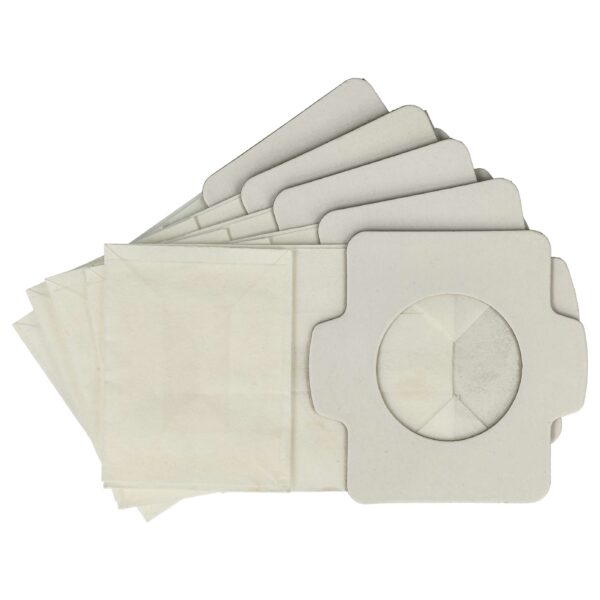 5x Sacos para Aspirador que substituem Makita 194566-1, A-48511, 194565-3 - Papel