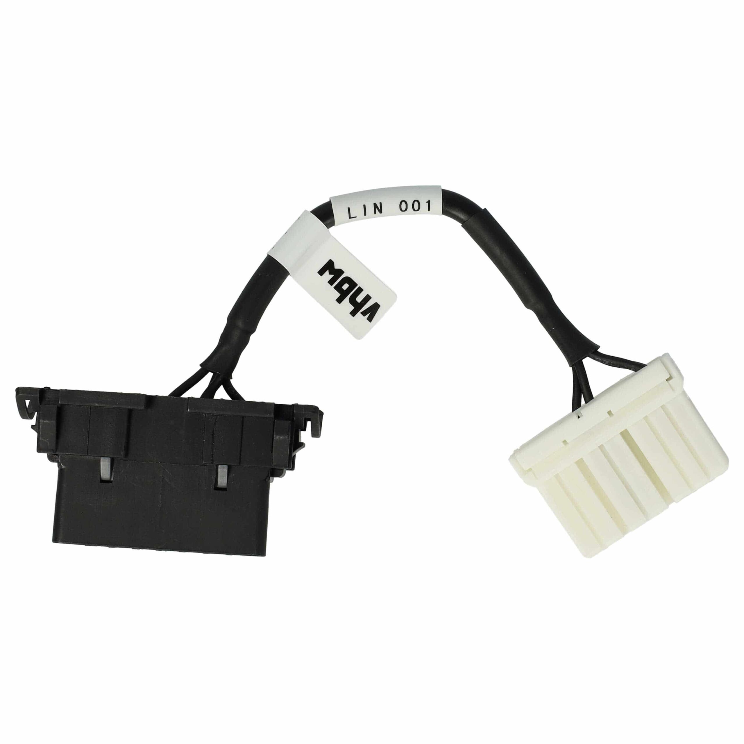 Adaptador OBD2 12 pinos para OBD2 16 pinos vhbw para Tesla Model S (2012-09/2015)