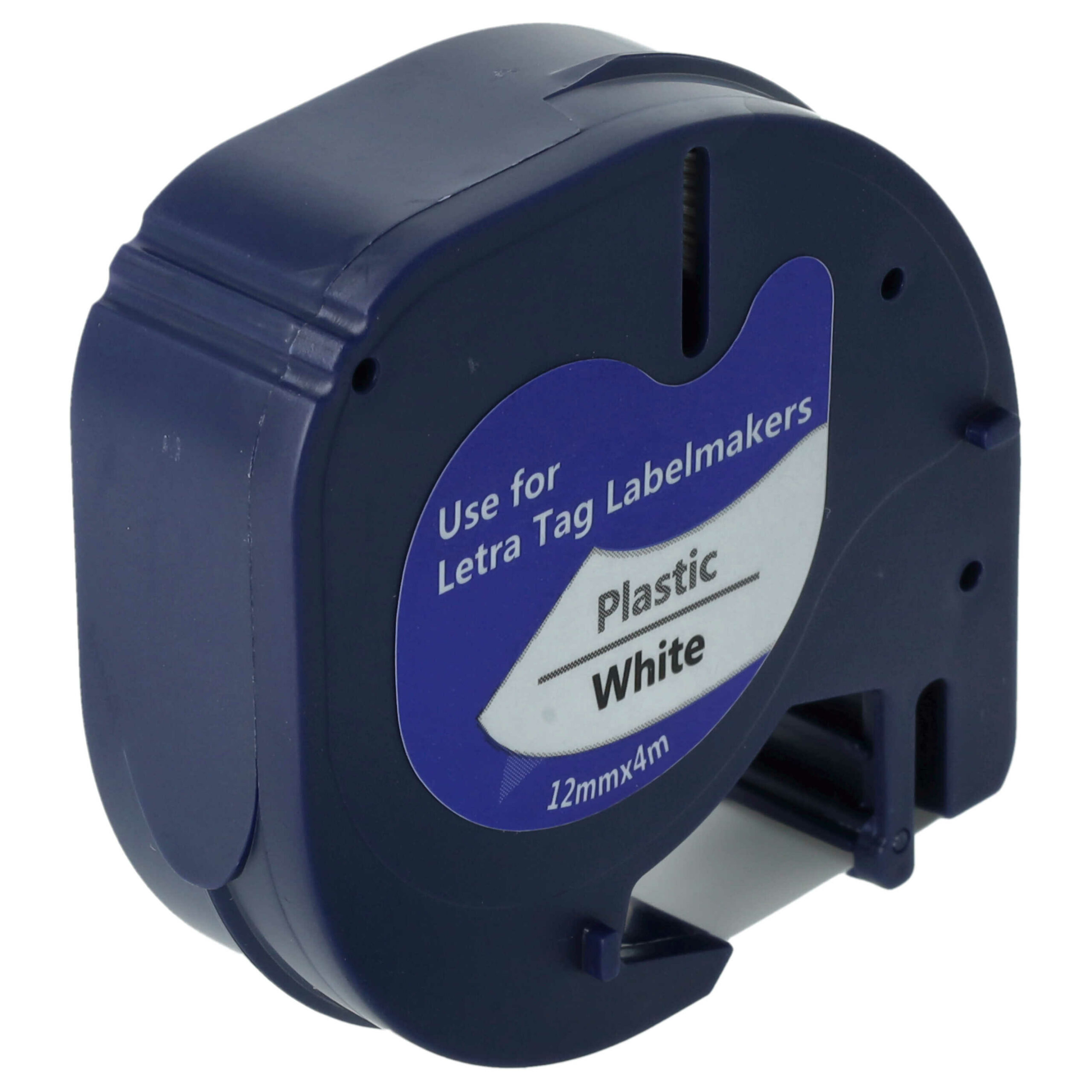 Fita de Etiquetas vhbw para Dymo S0721610, 91201 - 12 mm Preto sobre Branco - Image 3