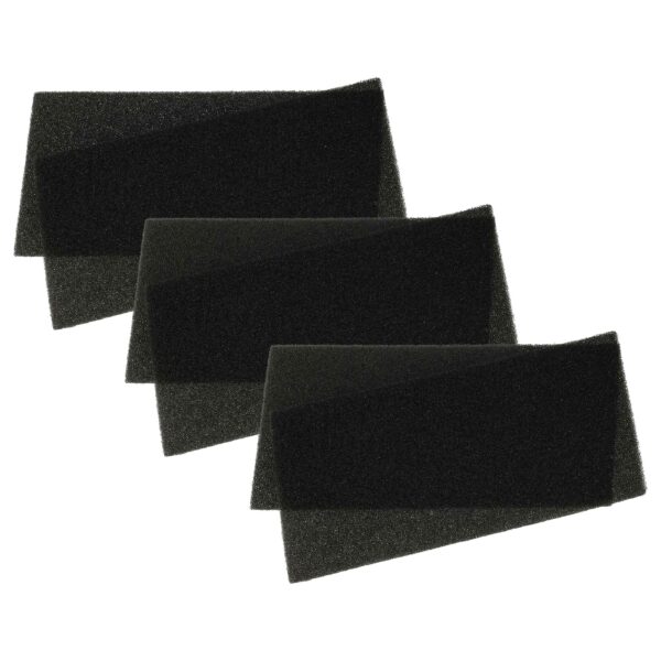 Conjunto de Filtros de Espuma (6 unidades) para Secadoras Whirlpool, Bauknecht, Privileg e Compatíveis - vhbw