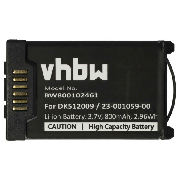 Bateria vhbw compatível com Aastra A600ST1, Mitel DECT - 800 mAh 3.7 V Li-Ion