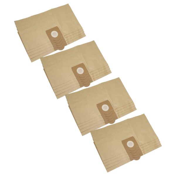Pack 20x Sacos para Aspirador Kärcher 6.904-051.0 vhbw - Papel de Alta Qualidade
