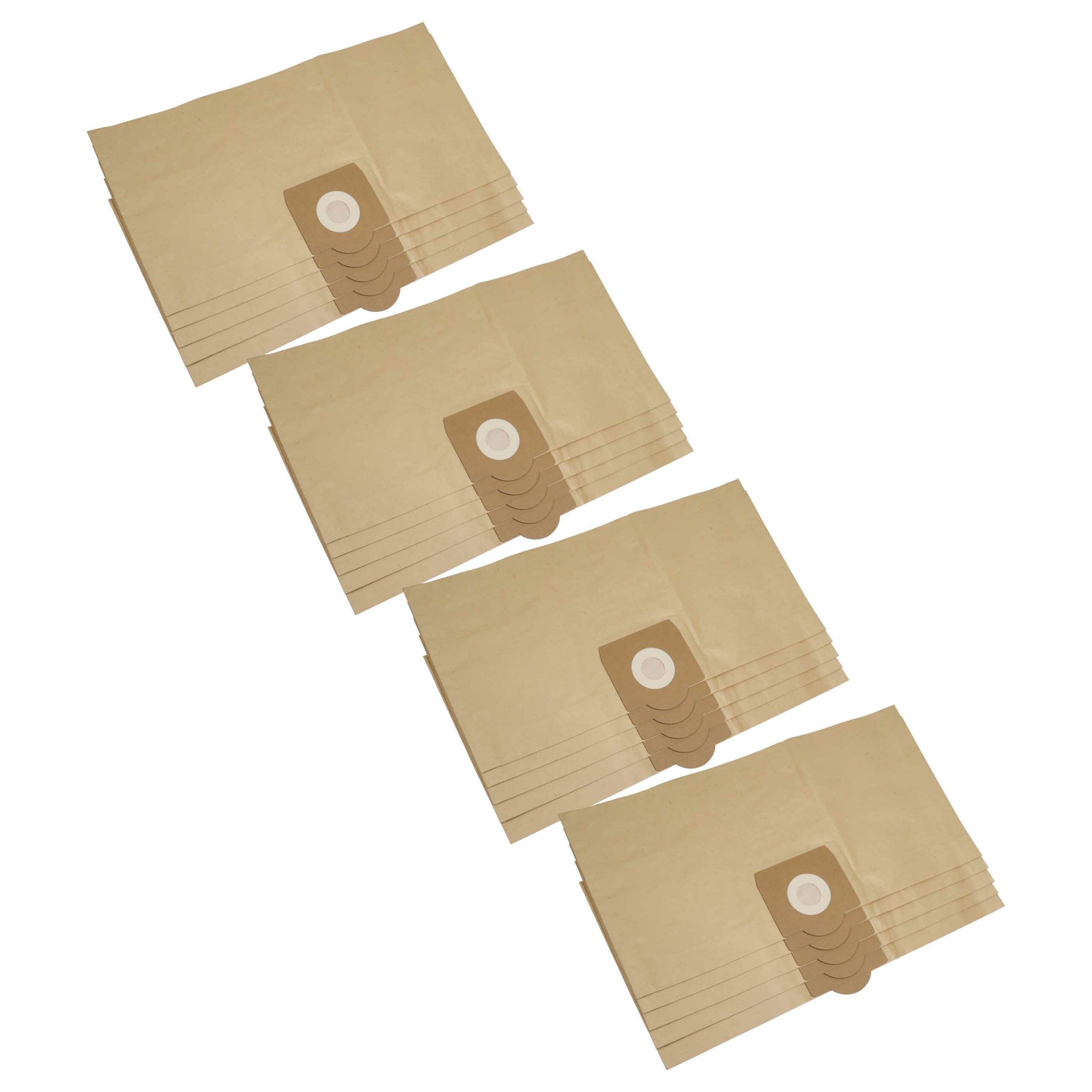 Pack 20x Sacos para Aspirador Kärcher 6.904-051.0 vhbw - Papel de Alta Qualidade