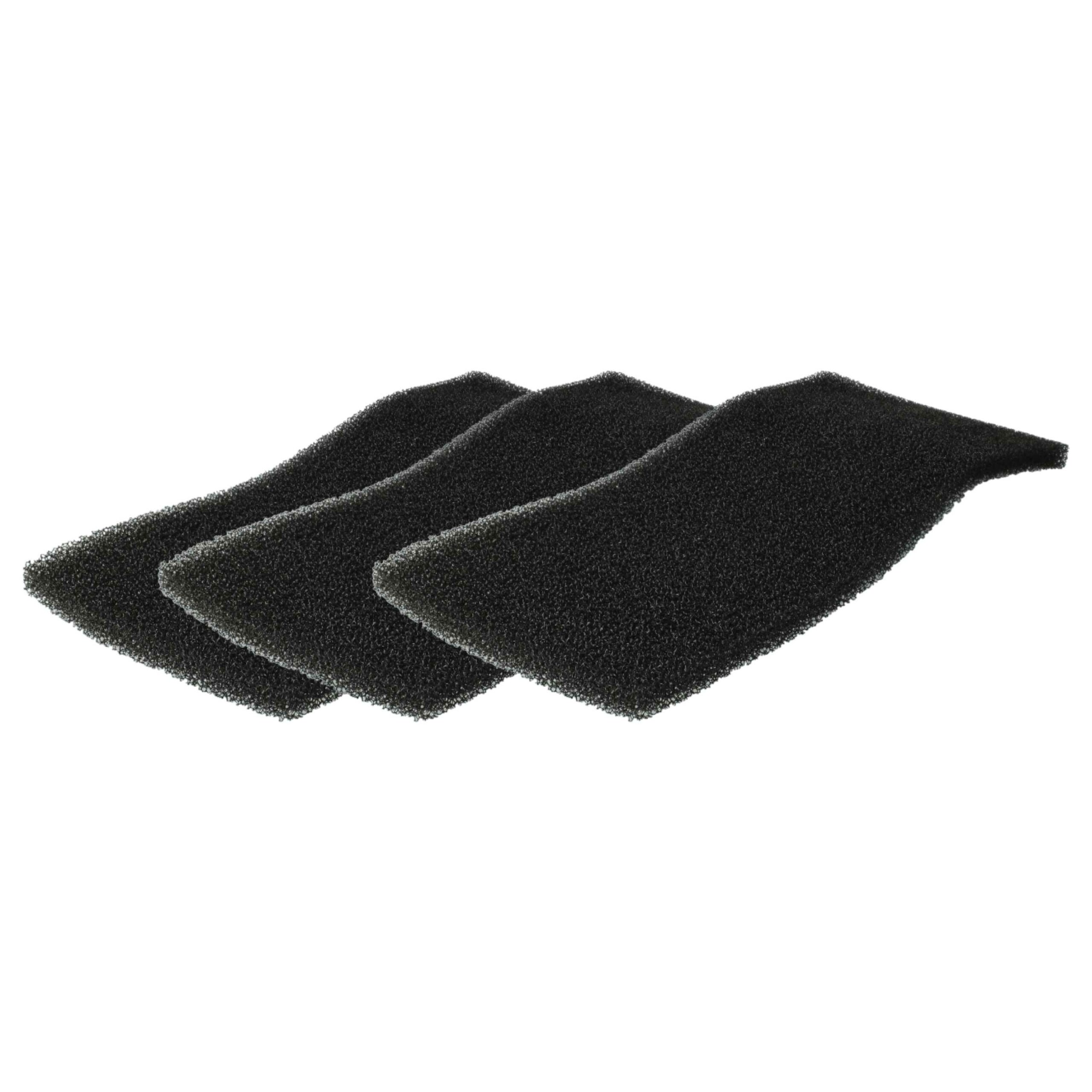 Pack 3 Filtros de Esponja para Secadora Bauknecht HX481010354757 e compatíveis vhbw