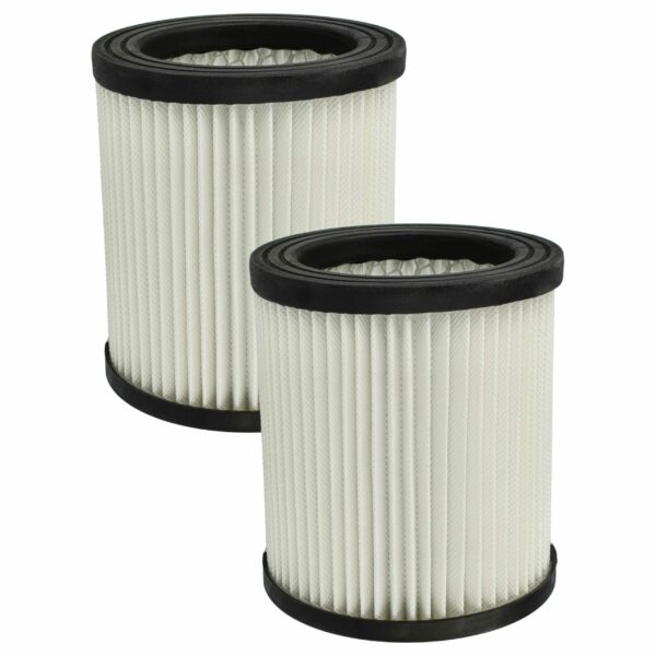 2x Filtro de Substituição vhbw para Aspirador Scheppach 7907702701, Classe F7
