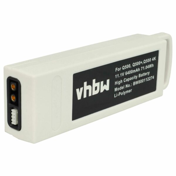 Bateria de Substituição vhbw para Yuneec YUNQ500105 - 6400 mAh 11.1 V Li-polímero