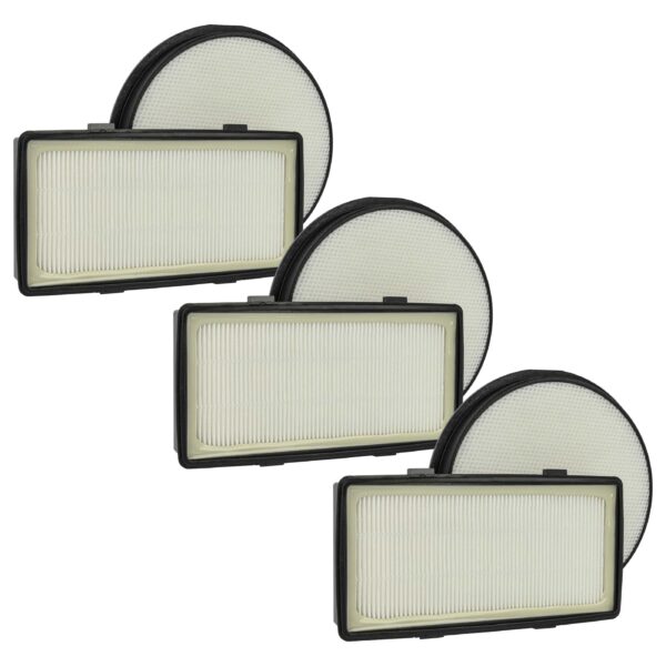 Conjunto de 3x Filtros vhbw para Aspirador Rowenta ZR903701 e Tefal