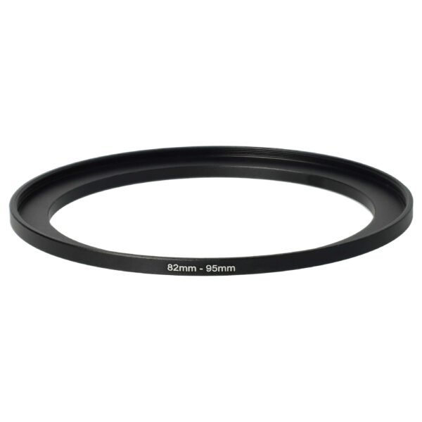 Anel Adaptador Step-Up vhbw de 82 mm para 95 mm para Objetivas de Câmara