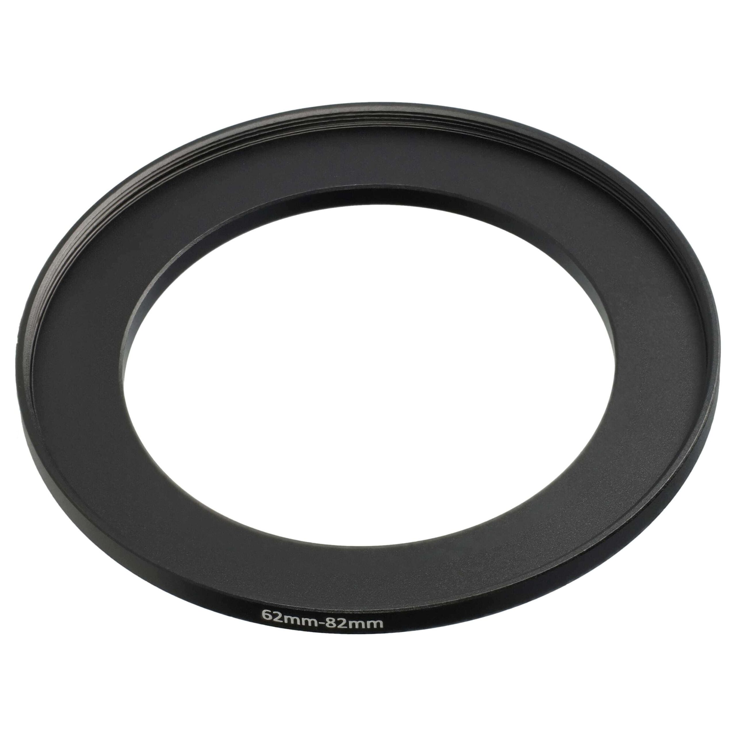 Anel Adaptador Step-Up 62 mm para 82 mm para Objetivas de Câmara Fotográfica