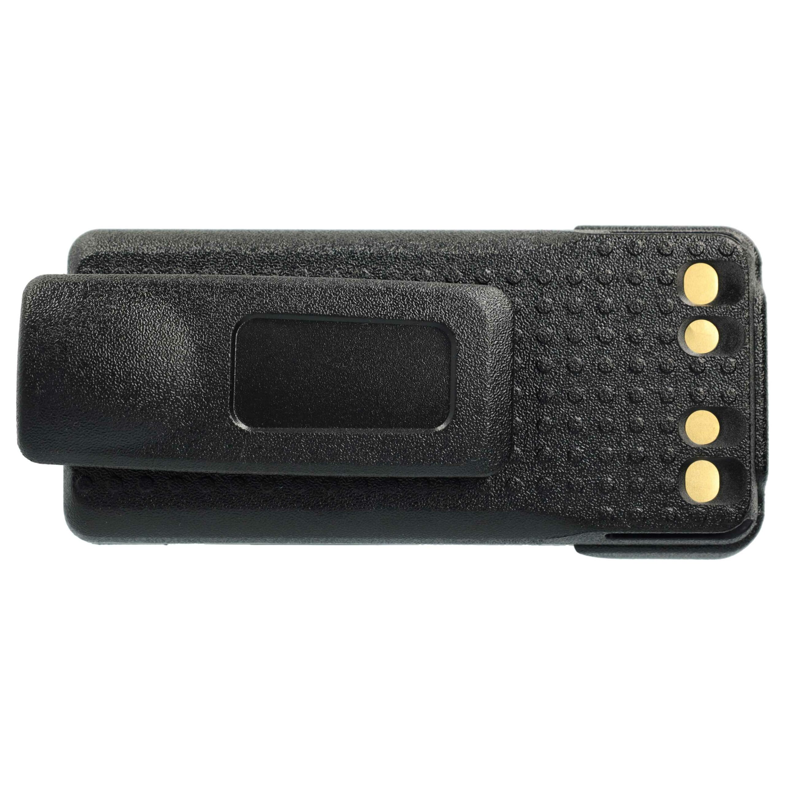Bateria vhbw 5x para Rádios Motorola PMNN4416, PMNN4415AR, PMNN4415, PMNN441 - 2600 mAh 7.4V Li-Ion com Clipe de Cinto - Image 2