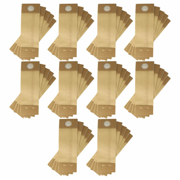 Pack 50x Sacos para Aspirador Vorwerk Compatível com Swirl V62 - Papel