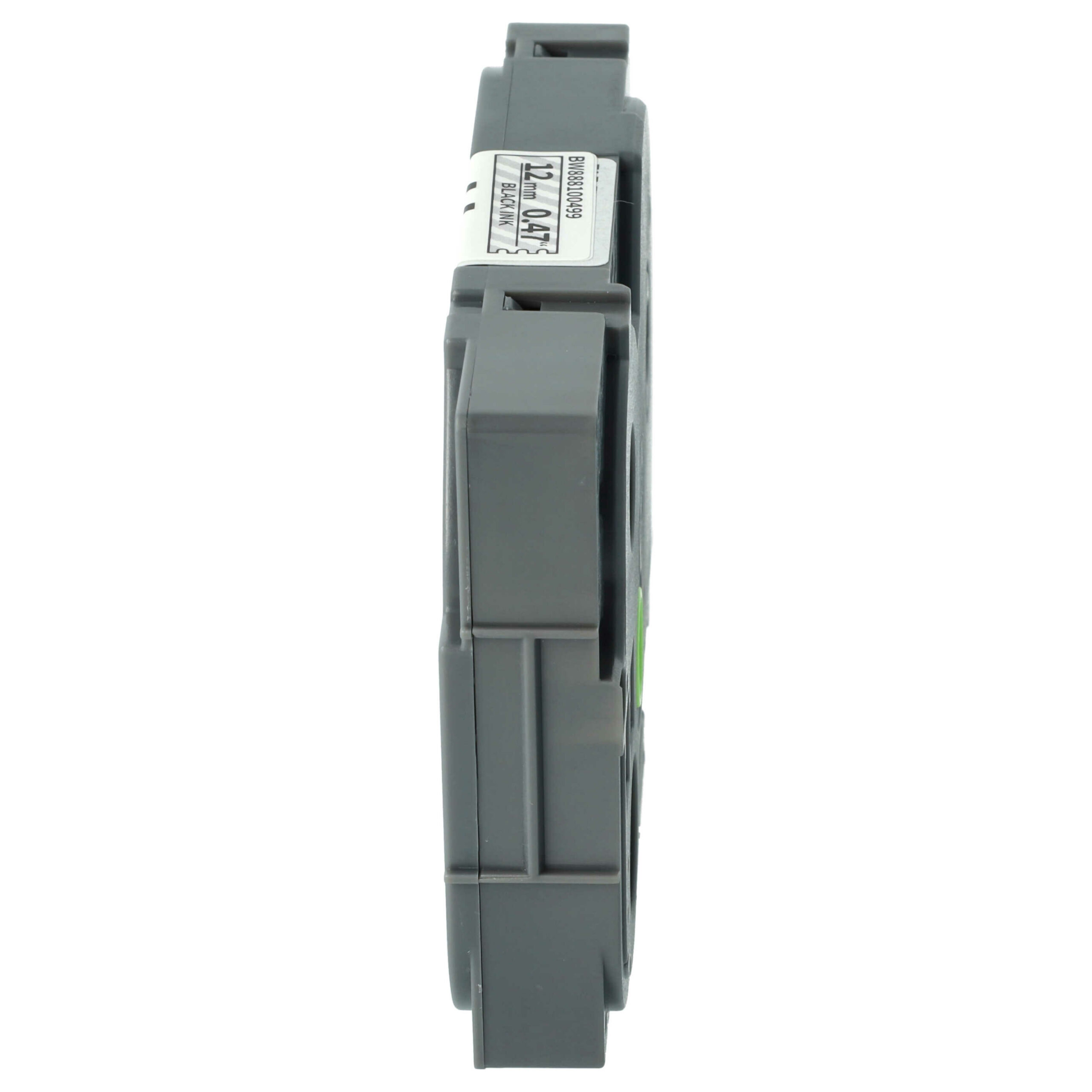 Fita de Etiquetadora Compatível Brother TZ-FX131 - 12 mm Preto em Transparente Flexível - Image 3