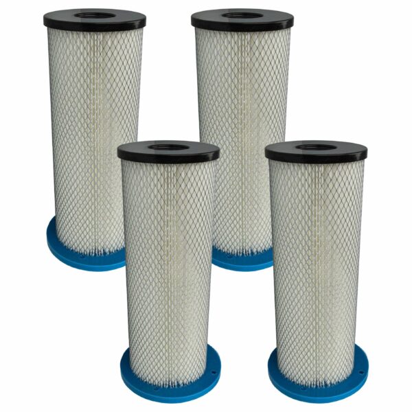 Conjunto de 4 Filtros Substituição vhbw para Aspirador Pullman ASR972901HD009