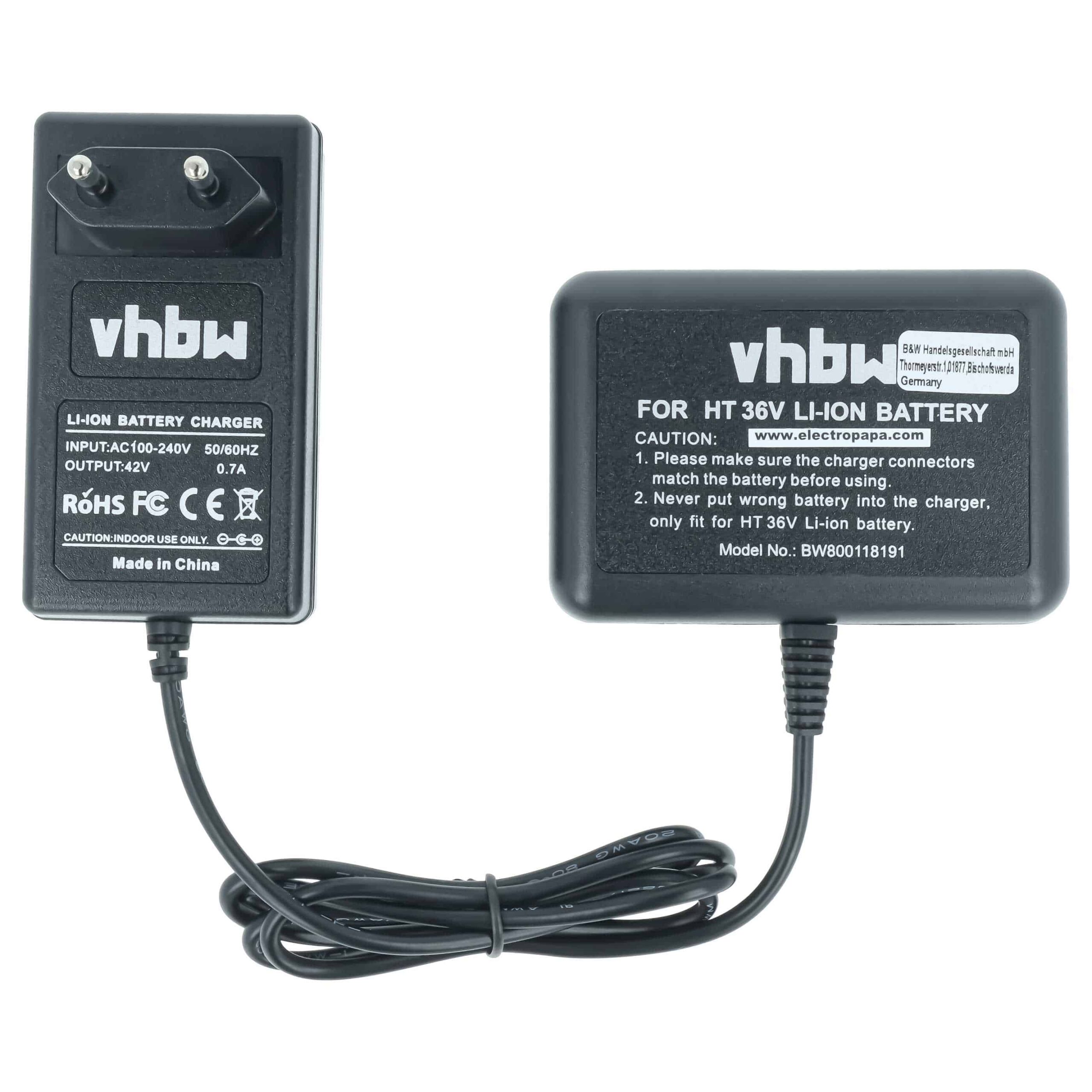 Carregador vhbw para baterias de ferramentas Hitachi, Hitachi Hikoki 36DAL - Li-Ion, 0.7A - Image 3