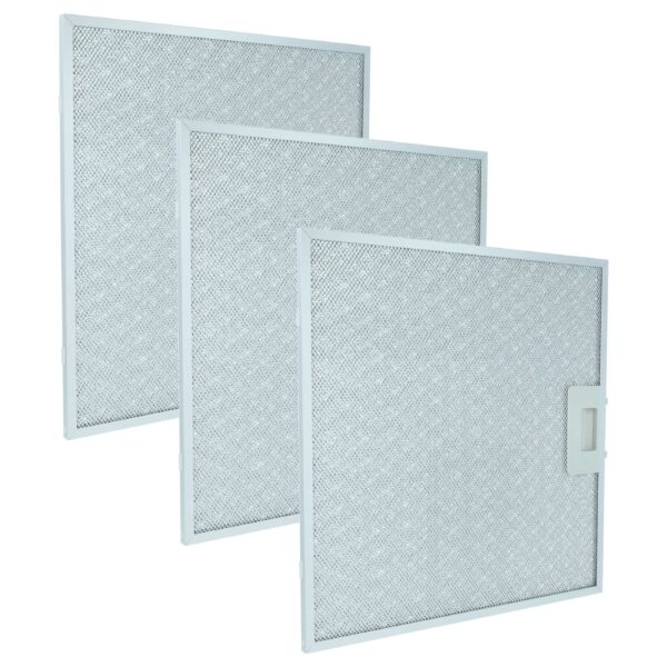 3x Filtro de Gordura Metal Longa Duração substitui Neff 00362381 para Neff