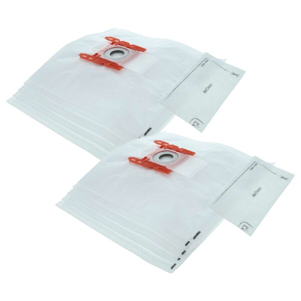 Conjunto de 10 Sacos e 2 Filtros vhbw para Aspirador Bosch e Compatíveis