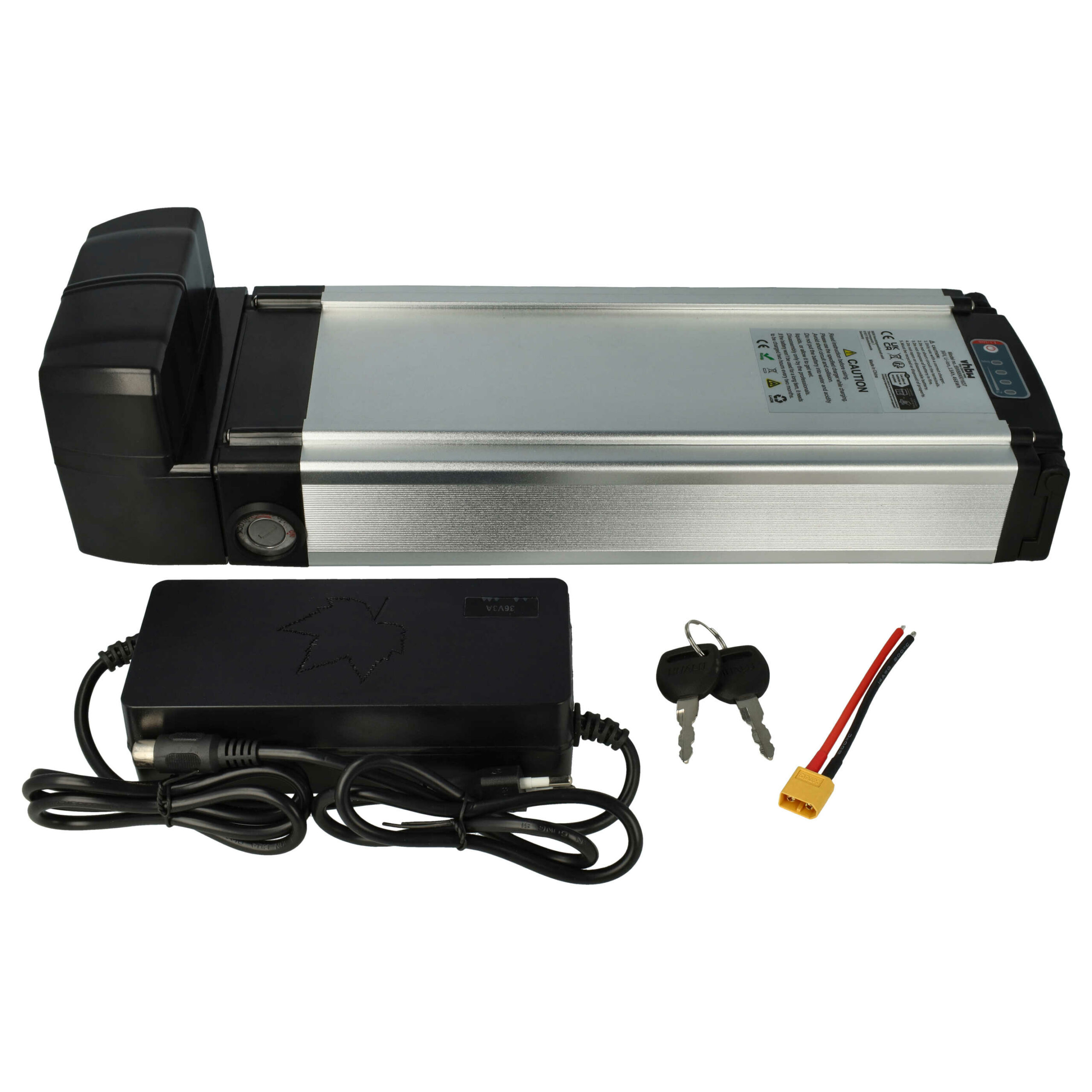 Bateria vhbw 36 V 13 Ah Li-Ion para E-Bikes EGO, Hapex, Keola, Stella com Carregador