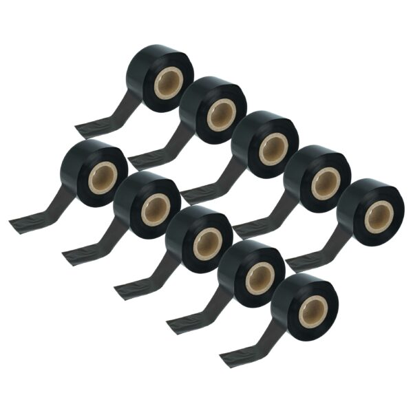 10x Fita de Transferência Térmica vhbw cera-resina para Godex, TSC, Zebra - 30 mm x 300 m