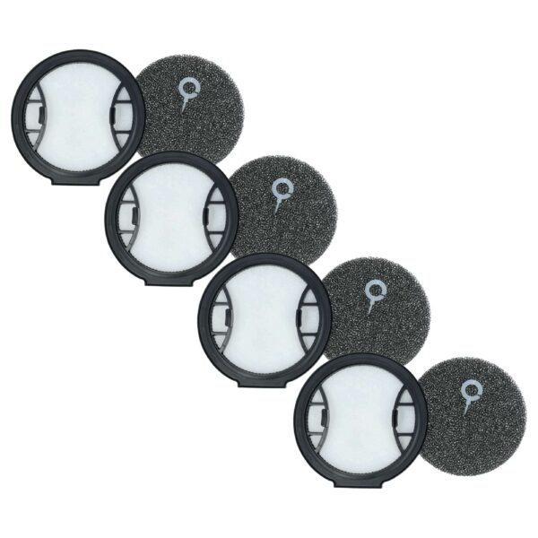 4x Filtros Filterair compatíveis com Philips XC2011 para Aspirador Philips
