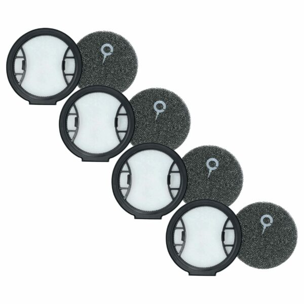 4x Filtros Filterair compatíveis com Philips XC2011 para Aspirador Philips