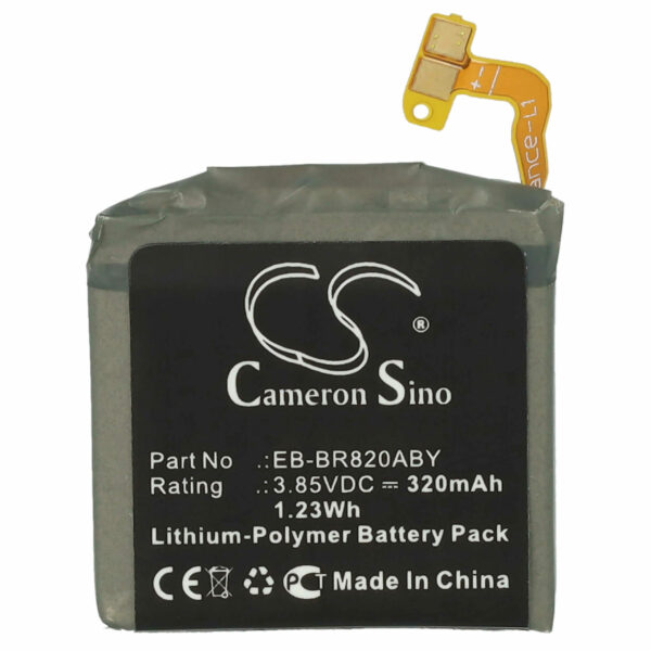 Bateria vhbw para Samsung Smartwatch EB-BR820ABY, GH43-04966A - 320 mAh 3.85 V Li-polymer + Ferramentas