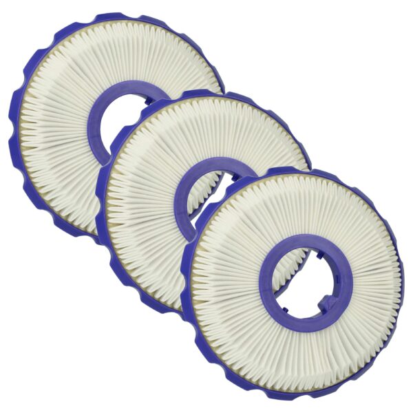 3x Filtros de Substituição vhbw para Aspiradores Dyson 965080-02, 967276-01, 965080-01