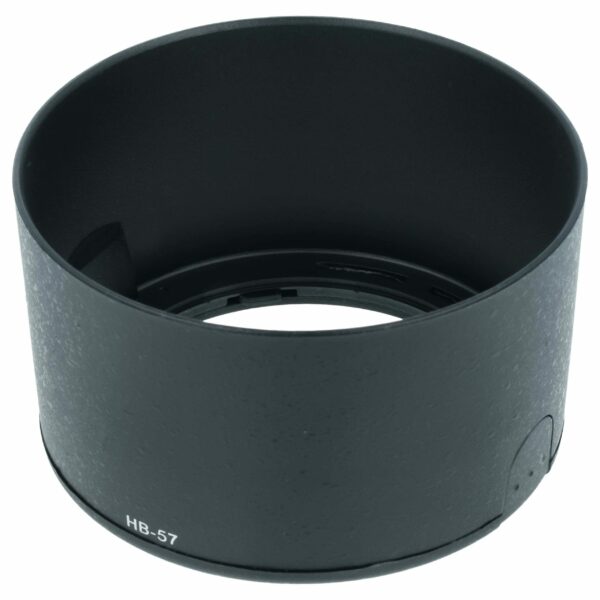 Paraluz para Nikon HB-57, HB57 com Diâmetro de 58 mm, Plástico Preto
