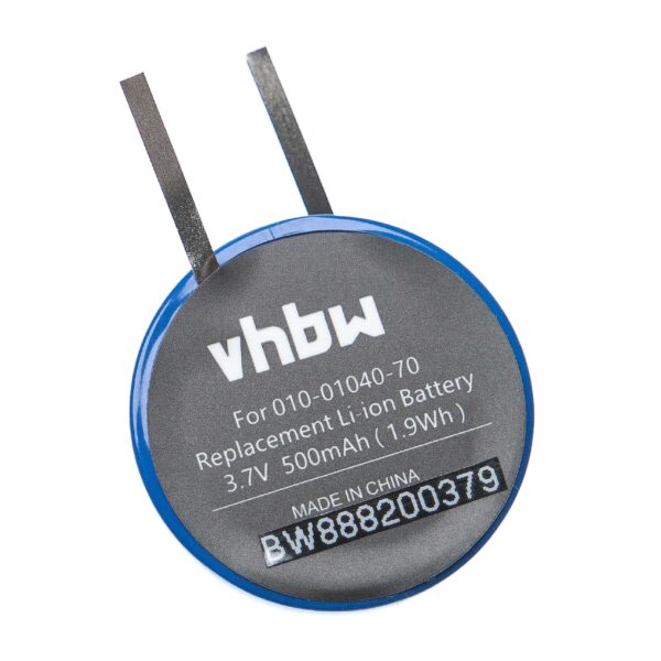 Bateria vhbw para Smartwatch Garmin - 500 mAh 3.7V Li-Ion