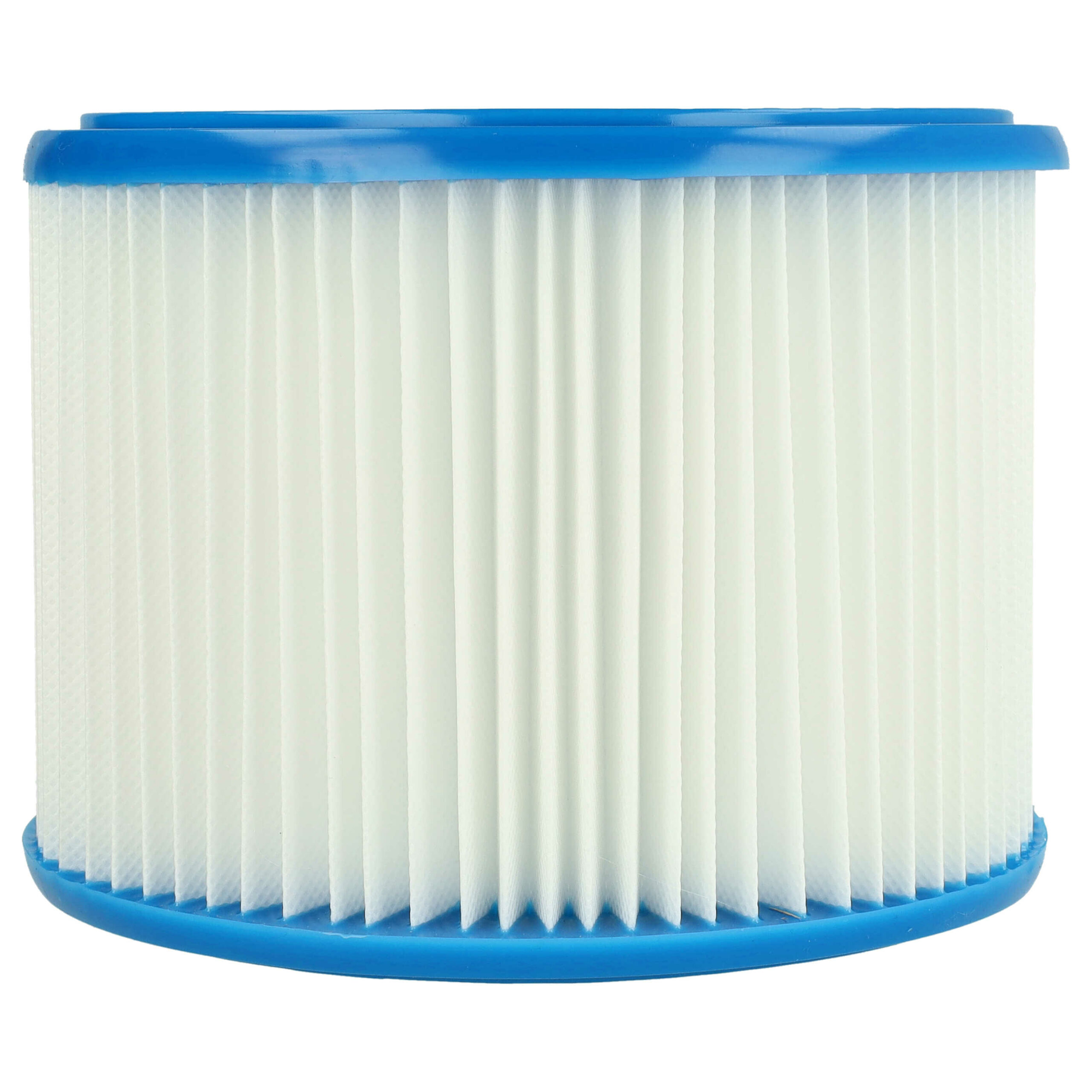 Filtro redondo vhbw compatível com Bosch 2607432024 e outros modelos, branco/azul - Image 2