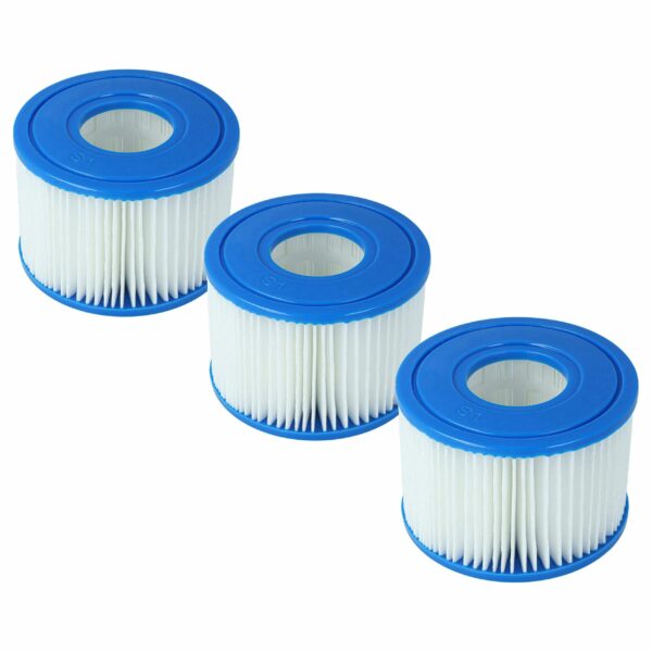 3x Filtro de Piscina Tipo S1 Substituição para Bestway FD2135 - Cartucho de Filtro vhbw