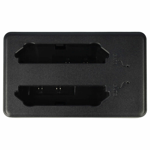Carregador Duplo vhbw para Motorola 82-171249-01, 82-171249-02, BT-000318, BTRY-TC70X-46MA1-01