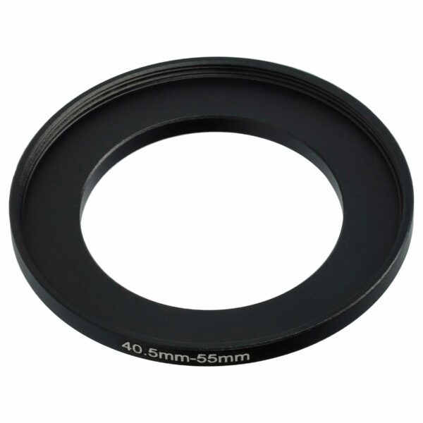 Anel Adaptador Step-Up 40.5 mm para 55 mm para Objetivas de Câmaras Fotográficas