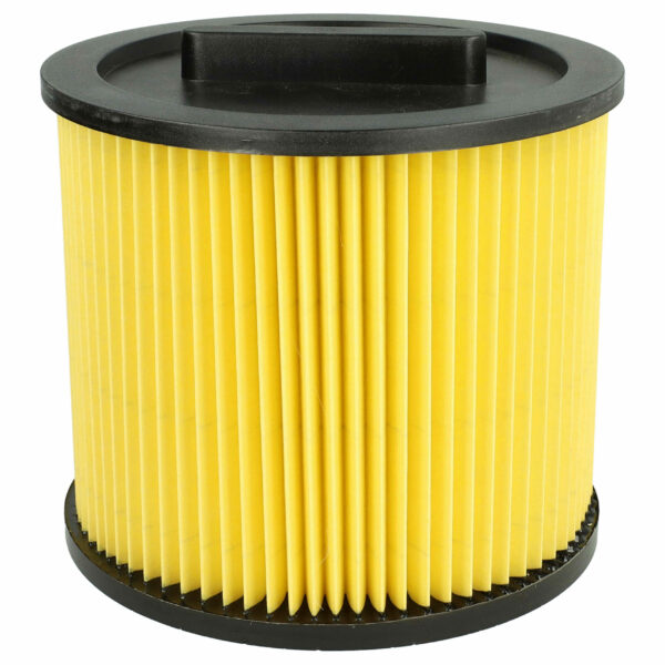 Filtro de cartucho vhbw para aspirador Thomas 787421, preto/amarelo