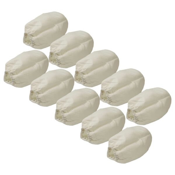 Pack de 10 Filtros Substituição vhbw para Scheppach, Bernardo 12-1001, 5906307014