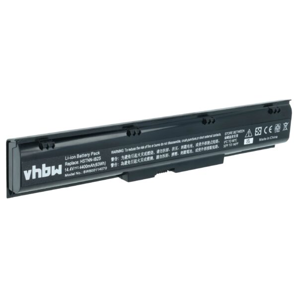 Bateria para Portátil vhbw para HP ProBook 4730s, 4740s - 4400 mAh 14.4 V