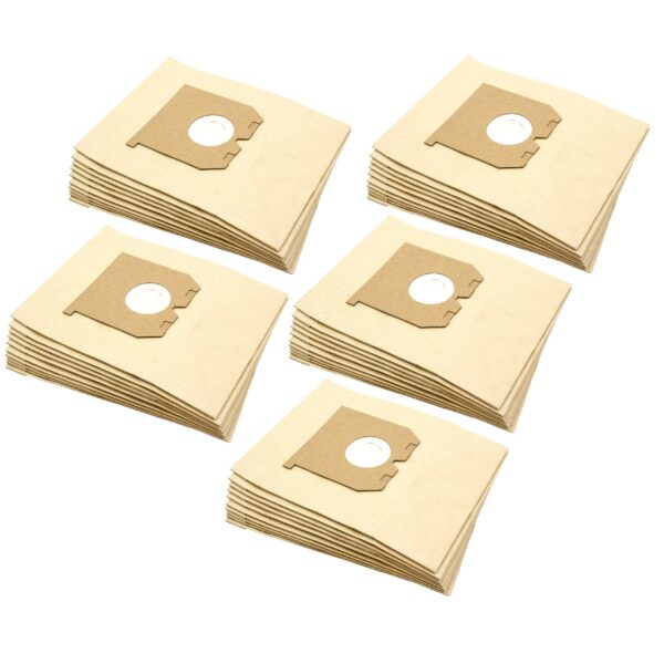 Conjunto de 50 Sacos para Aspirador compatível com Zanussi, AEG, Electrolux, Tornado, Progress - papel