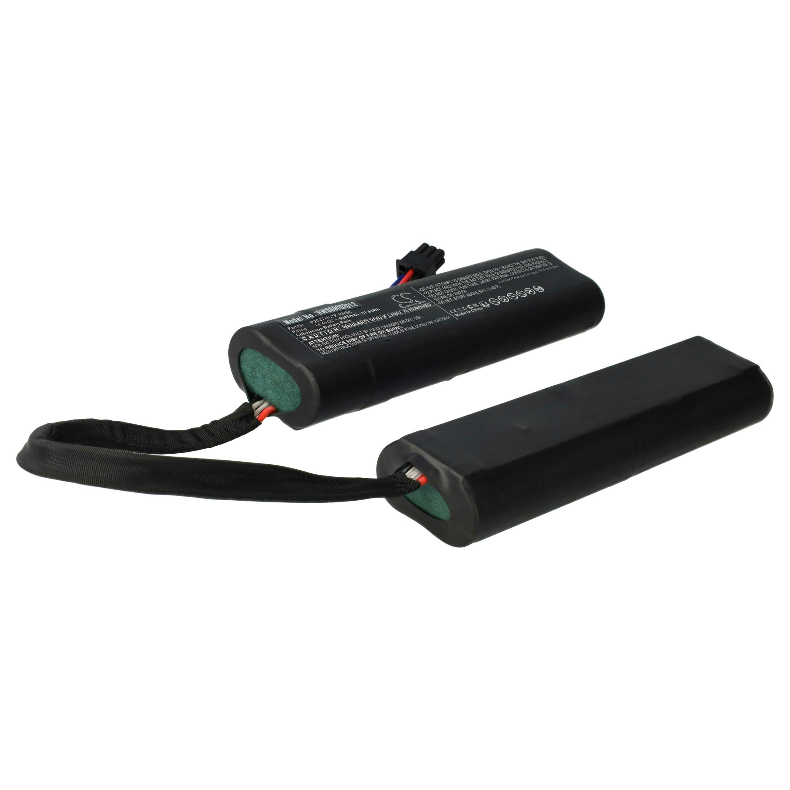 Bateria vhbw compatível com Xiaomi 6800mAh, 14.4V, Li-Ion (substitui P2027-4S2P-MMBK, 754772) - Image 3